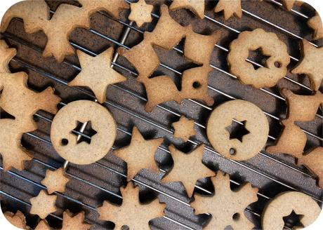 Galletas especiadas para decorar el arbol