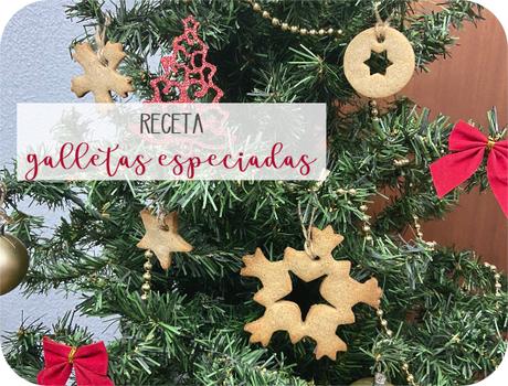 Galletas especiadas para decorar el arbol