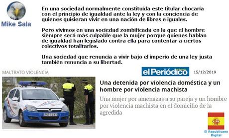 Violencia doméstica vs. violencia machista