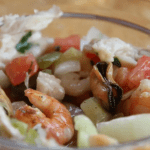 8 - Entrantes Navidad - salpicón de langostinos 8 - Entrantes Navidad - salpicón de langostinos