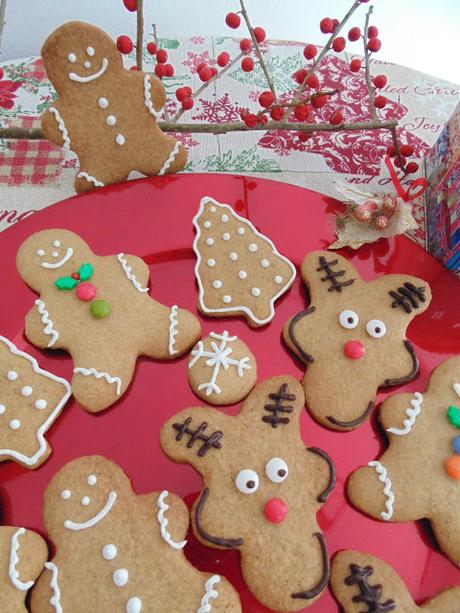 Galletas de jengibre navideñas Galletas de jengibre navideñas