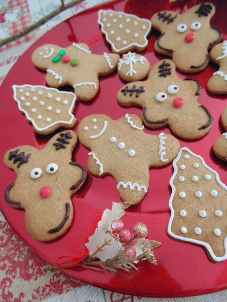 Galletas de jengibre navideñas Galletas de jengibre navideñas