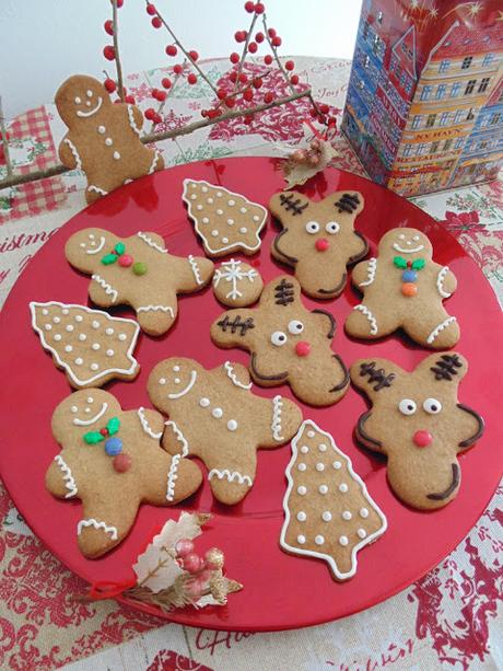 Galletas de jengibre navideñas Galletas de jengibre navideñas