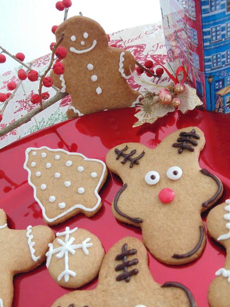 Galletas de jengibre navideñas Galletas de jengibre navideñas