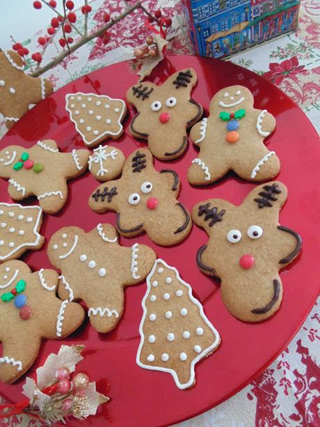 Galletas de jengibre navideñas Galletas de jengibre navideñas
