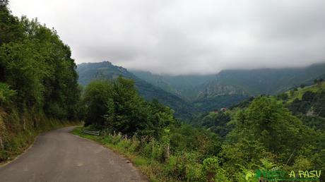 CIRCULAR a los LAGOS DE COVADONGA desde DEMUÉS Carretera de Demués a Gamonedo de Onís