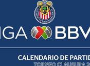 Calendario equipos clausura 2020
