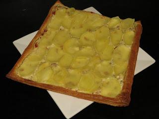 HOJALDRE DE QUESOS Y PATATA