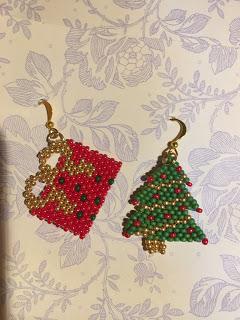 Pendientes Navideñis