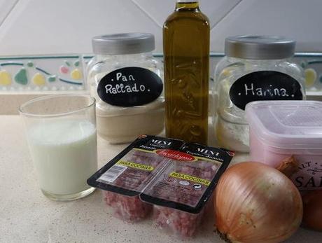 Ingredientes para hacer croquetas de jamón en Mycook