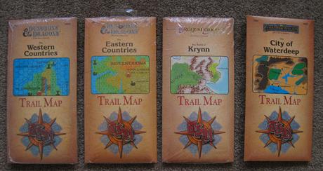 AD&D 2nd ed Trail Maps