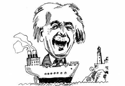 Albert Einstein en La Habana.