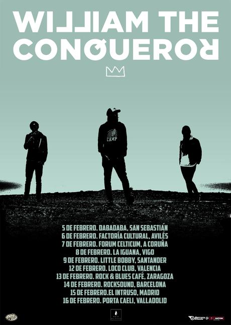 MUSIQAS en 2020 !!!!!!! WILLIAM THE CONQUEROR PASARÁ POR NUESTRO PAÍS EN FEBRERO MUSIQAS en 2020 !!!!!!! WILLIAM THE CONQUEROR PASARÁ POR NUESTRO PAÍS EN FEBRERO