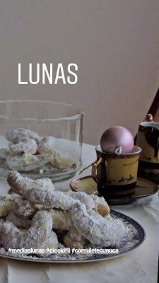 Medias lunas o Omlós dios kifli