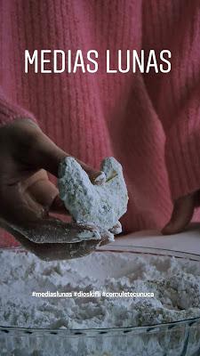 Medias lunas o Omlós dios kifli