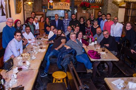 José Manuel Parada galardonado ‘Lambrión Chupacandiles’ en la cena anual de periodistas bercianos en Madrid