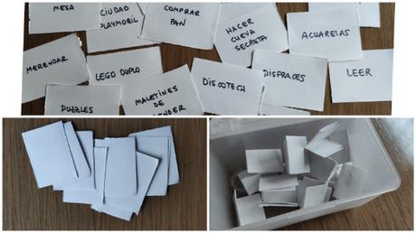 La caja del aburrimiento: ideas para jugar con los niños en casa