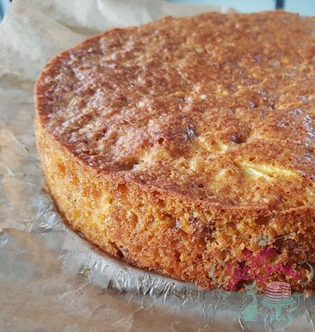 BIZCOCHO DE ZANAHORIA, MANZANA, COCO Y NUECES