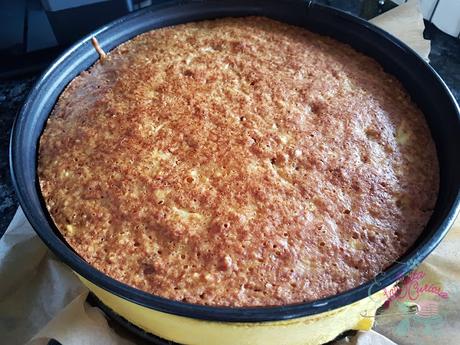 BIZCOCHO DE ZANAHORIA, MANZANA, COCO Y NUECES