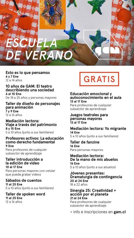 GAM: Disfruta de la Escuela de Verano 2020