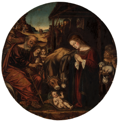 La Navidad, los evangelistas y profetas y los cuadros del Museo Nacional del Prado.