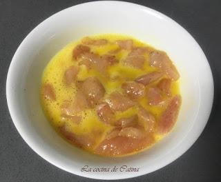 Ensalada de escarola, uvas, pollo y mozzarella Ensalada de escarola, uvas, pollo y mozzarella