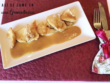 Pollo a la naranja estilo asiático Pollo a la naranja estilo asiático