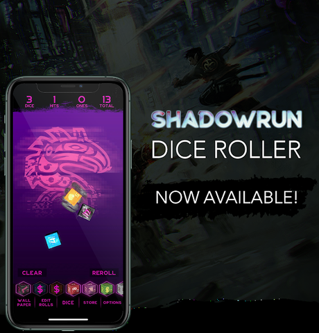 Shadowrun Dice Roller ya disponible
