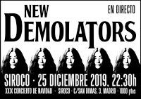 Concierto de Navidad de Los New Demolators en Siroco