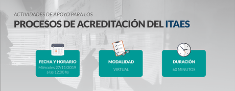 Metodología en los procesos de acreditación del ITAES Metodología en los procesos de acreditación del ITAES