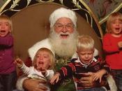 hijo tiene miedo Papá Noel, Santa Claus reyes Magos.