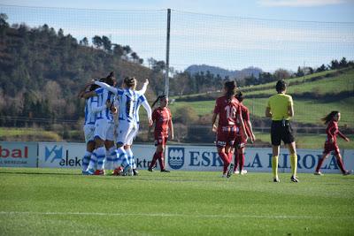 Galería de escenas del Real Sociedad-EDF Logroño (Primera Iberdrola)