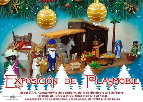 Exposiciones de Playmobil en Navidad
