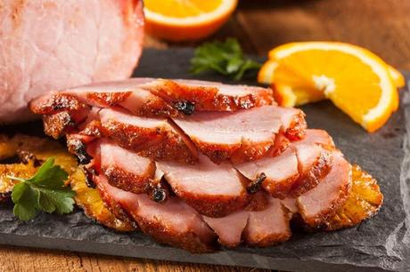 Receta Jamón Glaseado a la Naranja