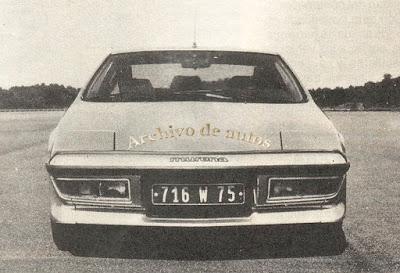 Talbot-Matra Murena, un auto deportivo