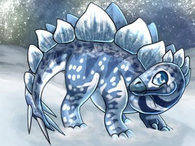 Los dinosaurios navideños de Ian Haramaki