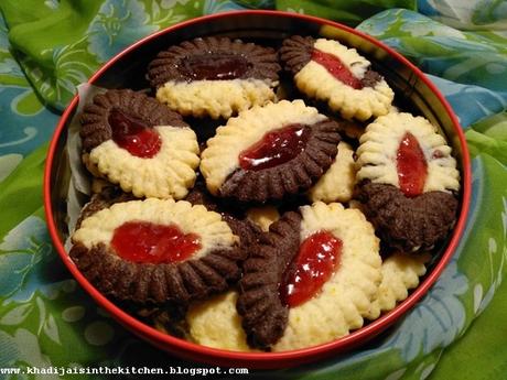 BISCUITS MARBRÉS / MARBLE COOKIES / GALLETAS MÁRMOL /بيسكوي رخامي