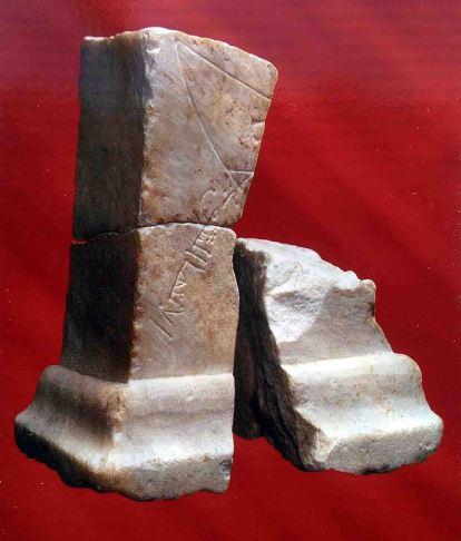 Reloj solar andalusí y romana en Sagunto