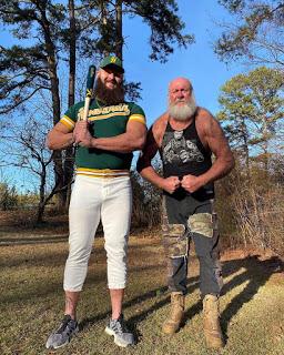 Braun Strowman  junto a su familia