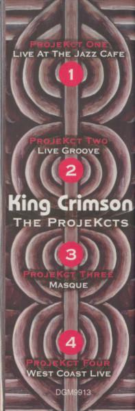 King Crimson - The ProjeKcts (ProjeKct One) - Live At The Jazz Cafe del Box  (1999)