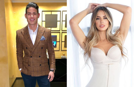 Shannon de Lima volvió a compartir con James Rodríguez #Modelos #Futbol