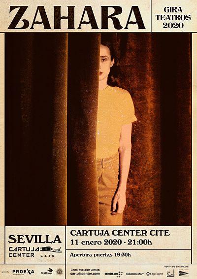 La gira de teatros de Zahara en el Cartuja Center