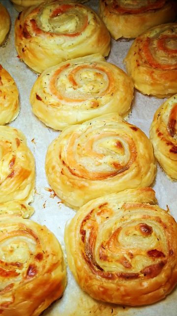 Bocado cremoso con salmón ahumado