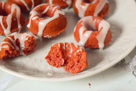 Mini Donust Veganos Red Velvet