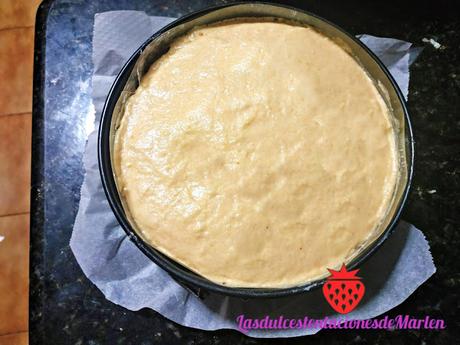 Tarta de Turrón de Yema Tostada