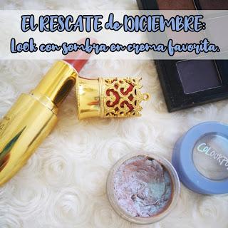 El RESCATE de DICIEMBRE: Look con sombra brillante favorita.