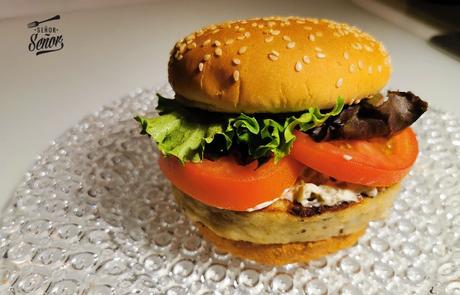 Hamburguesa de pescado Hamburguesa de pescado