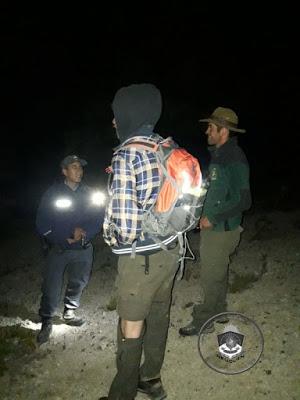 RESCATE DE PERSONA EN SENDEROS DE VILLA TRAFÚL