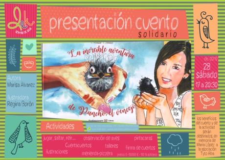 Presentación del cuento solidario “La increíble aventura de Pancho el vencejo” En el centro de ocio Lek