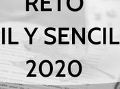 Reto 2020: fácil sencillo